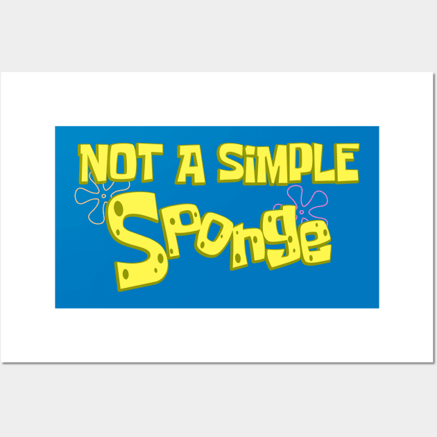 (Just a) Simple Sponge Wall Art by thereader